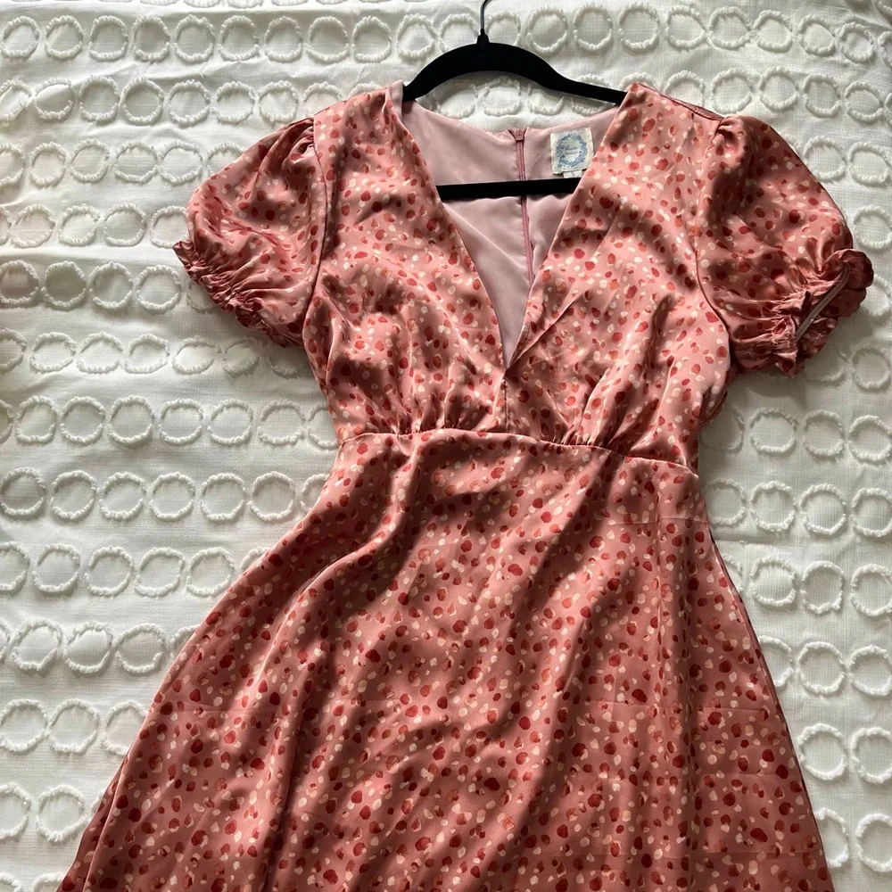 Francesca’s - Floral Mini Spring Dress - Picture 1 of 6